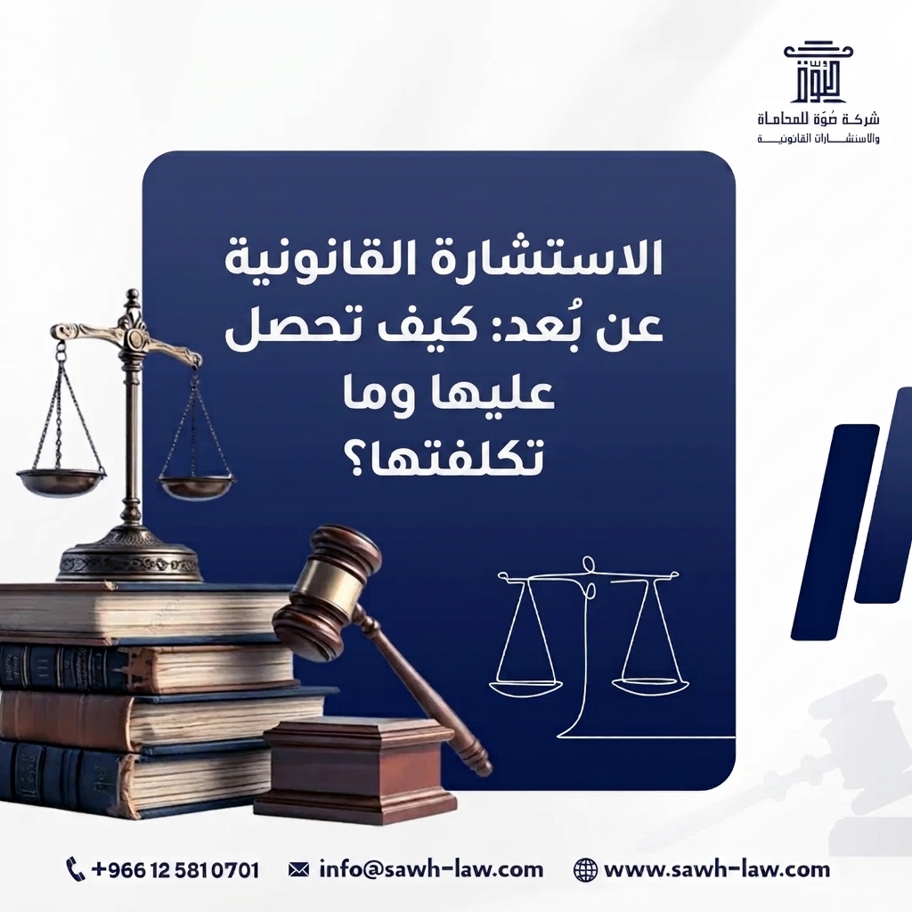 استشارة قانونية عن بعد